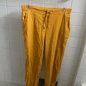 Cute Yellow Dress Pants